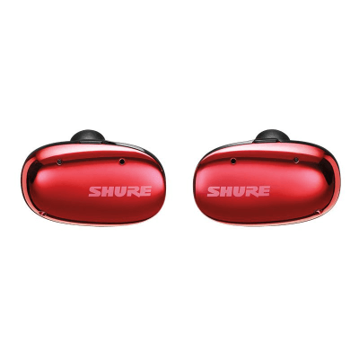 Shure 舒爾AONIC FREE 真無線隔音耳機鏡面紅SBE1DYRD1-A 香港行貨