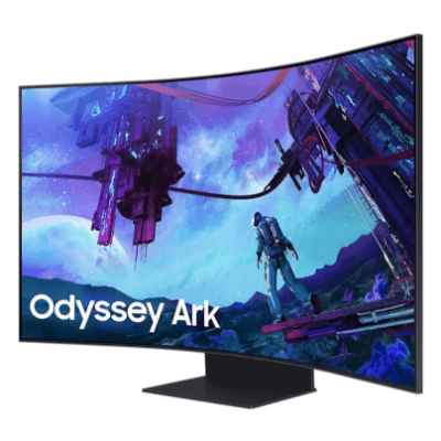 三星 Samsung Odyssey Ark 55吋 曲面電競顯示器 (UHD/165Hz/Mini-LED/1ms/FreeSync) LS55CG970NCXXK 香港行貨