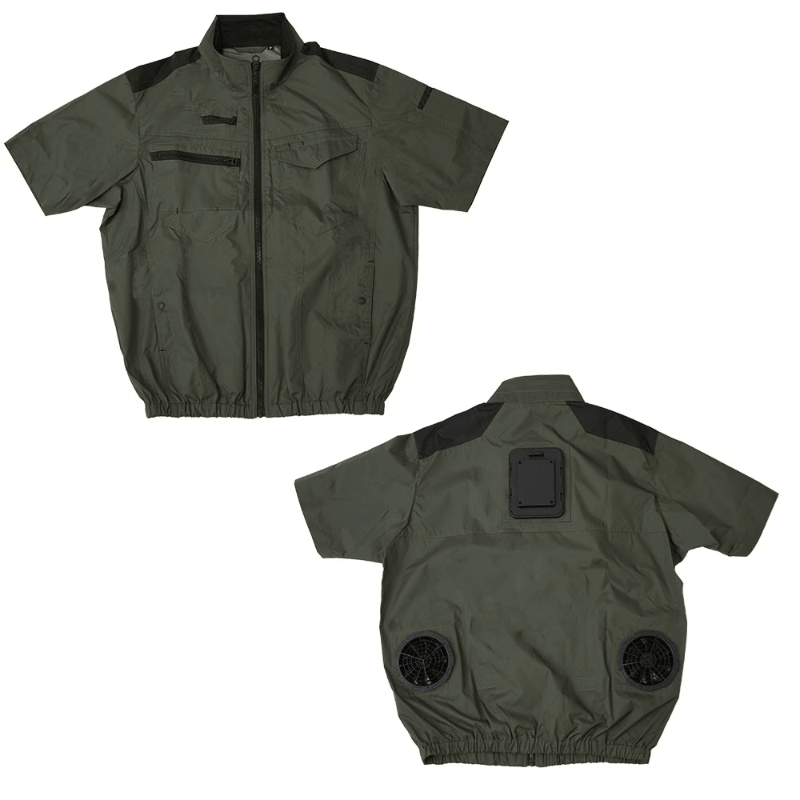 Thanko Cooling Vest 2026 極冷冷藏服 (短袖版 / 3L) 林地綠 香港行貨
