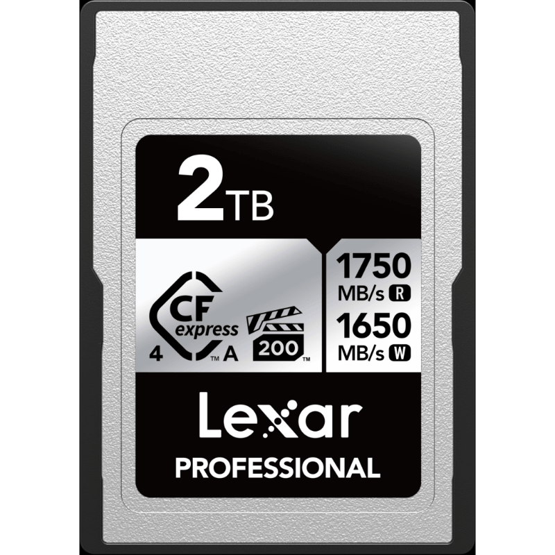 Lexar Professional SILVER CFexpress 4.0 Type A 記憶卡 2TB LCAEXS4002T-RNENG 香港行貨
