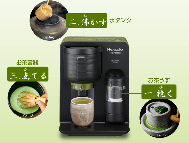 Sharp 聲寶HEALSIO PRESSO TE-TS56V 抹茶機| 友和YOHO