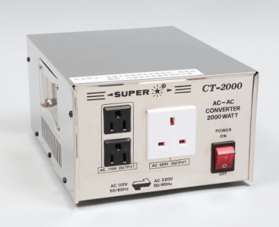 Super CT-2000/AA 2000W 雙向不銹鋼變壓器| 友和YOHO