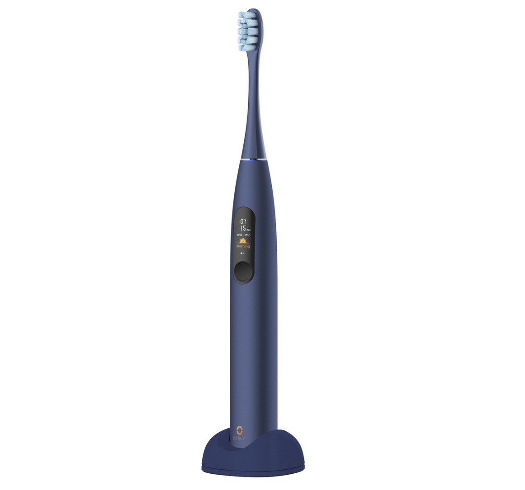 Oclean X Pro Smart Ultrasonic Electric Toothbrush [OC-XPRO-BU] - Dark ...