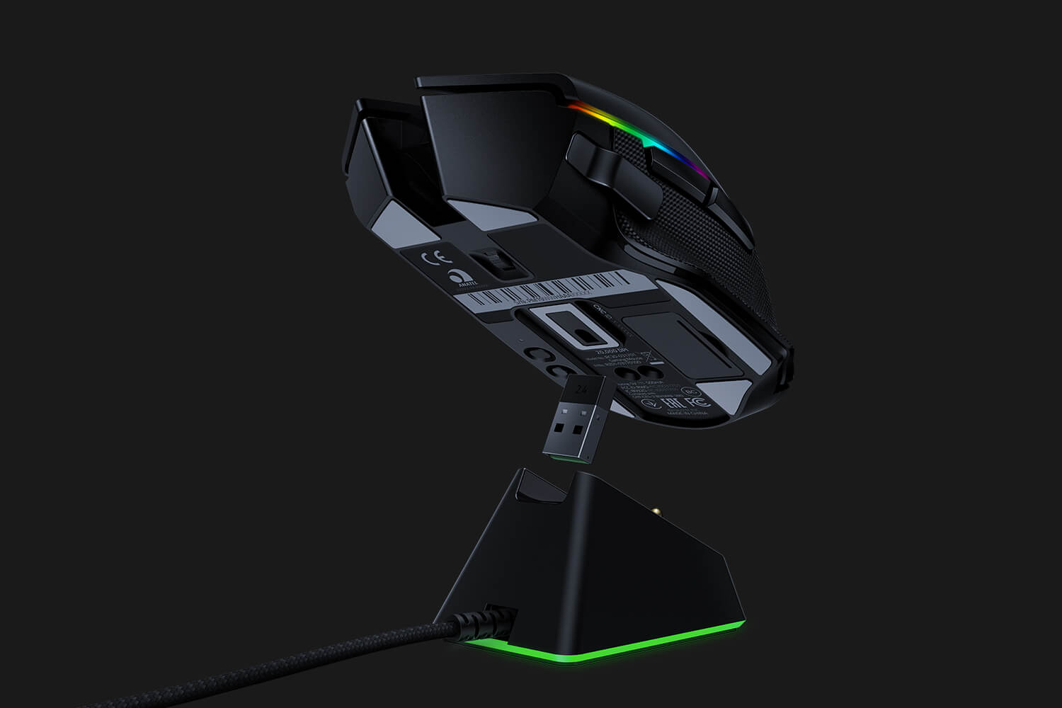 Razer Basilisk Ultimate Gaming Wireless Mouse (With charging stand