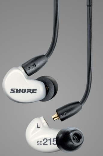 Shure 舒爾Aonic 215 入耳式隔音耳機SE215DYBK+UNI-A 黑色香港行貨