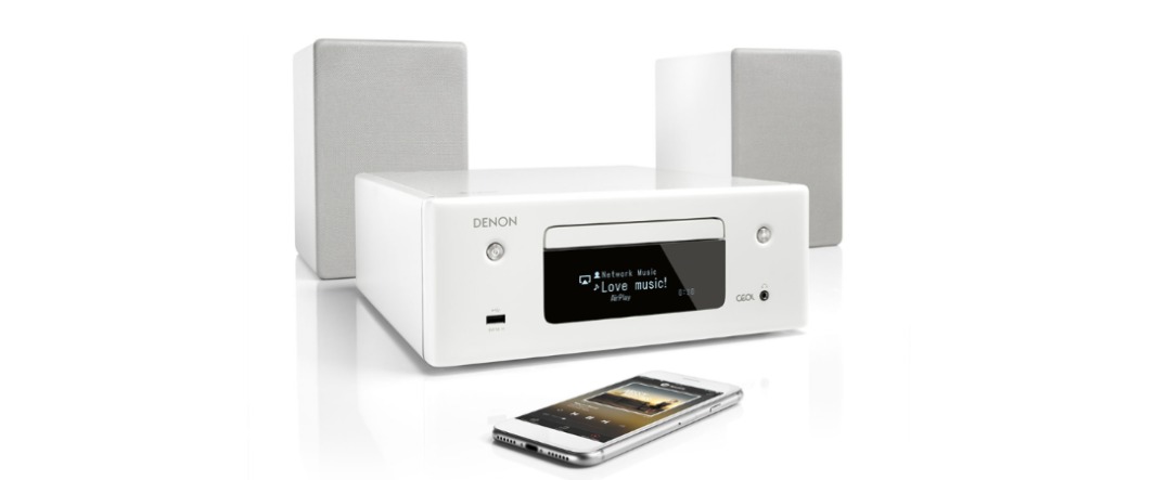Denon CEOL-N10 Hi-Fi Set - White | YOHO