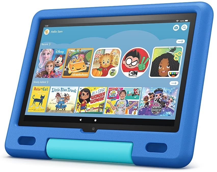 Amazon Fire HD 10 Kids 兒童版(2021) 3GB/32GB 平板電腦淺藍色 