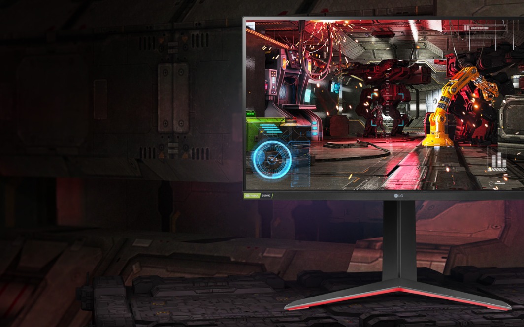 LG 27'' UltraGear QHD Nano IPS 1ms 165Hz HDR G-Sync Gaming Monitor