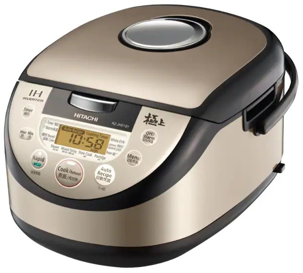 Hitachi RZ-JHE18Y Rice Cooker With 3.6mm Thick Iron Inner Pot 1.8L | YOHO