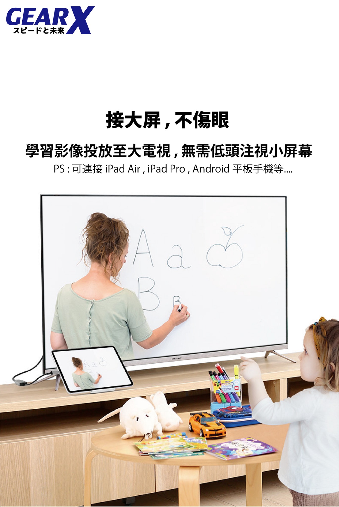 GearX GEARX USB-C轉HDMI 轉接器 香港行貨 | 友和 YOHO