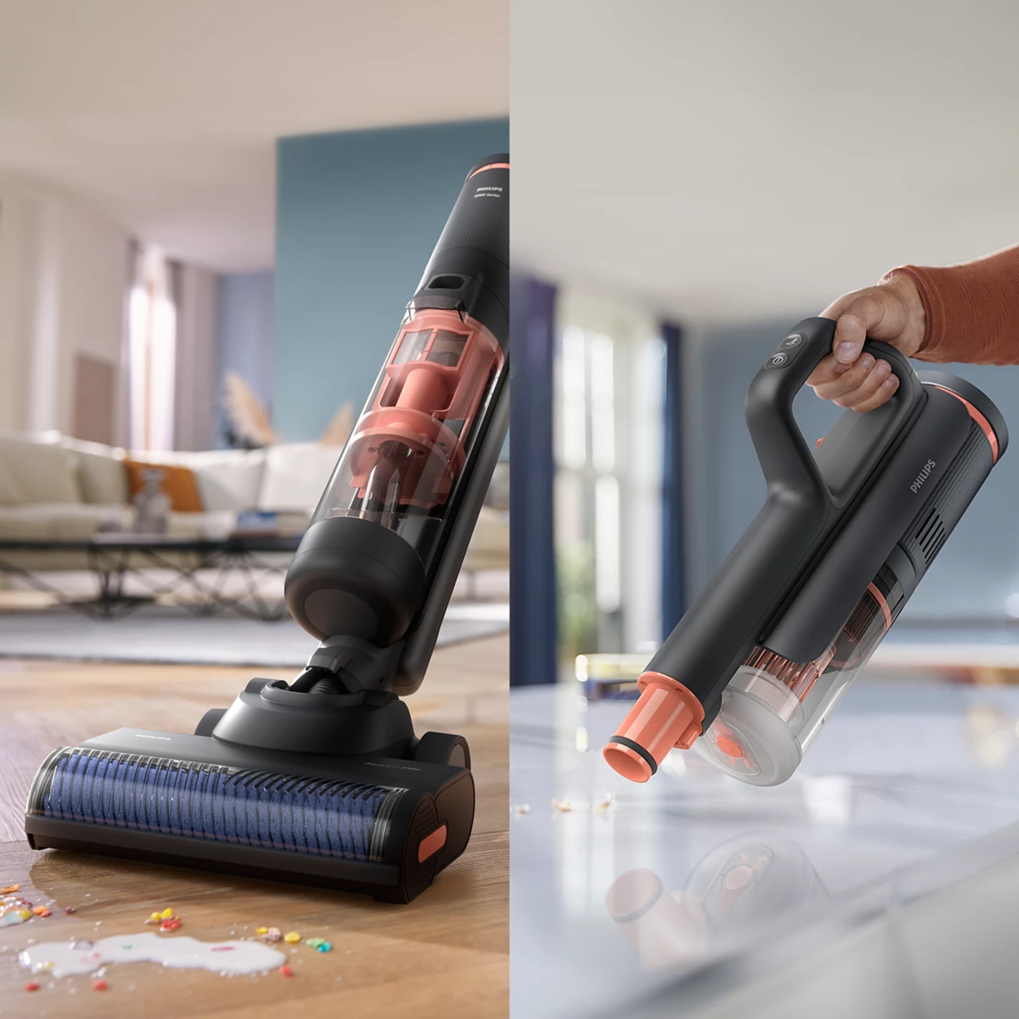 Philips 飛利浦XW6264/11 Vacuum & Wash 無線吸塵洗地機6000系列香港